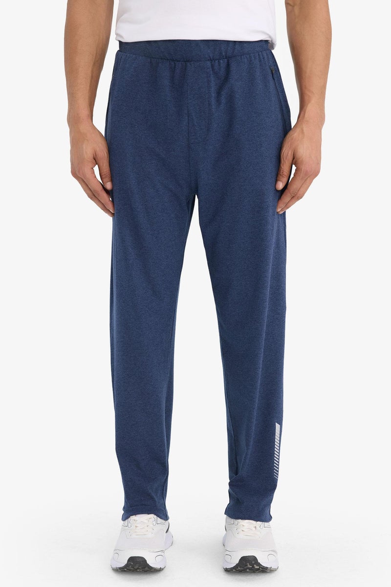 DeFacto Blue Man Standard Fit Sweatshirt Fabric Jogger Casual - Image 5